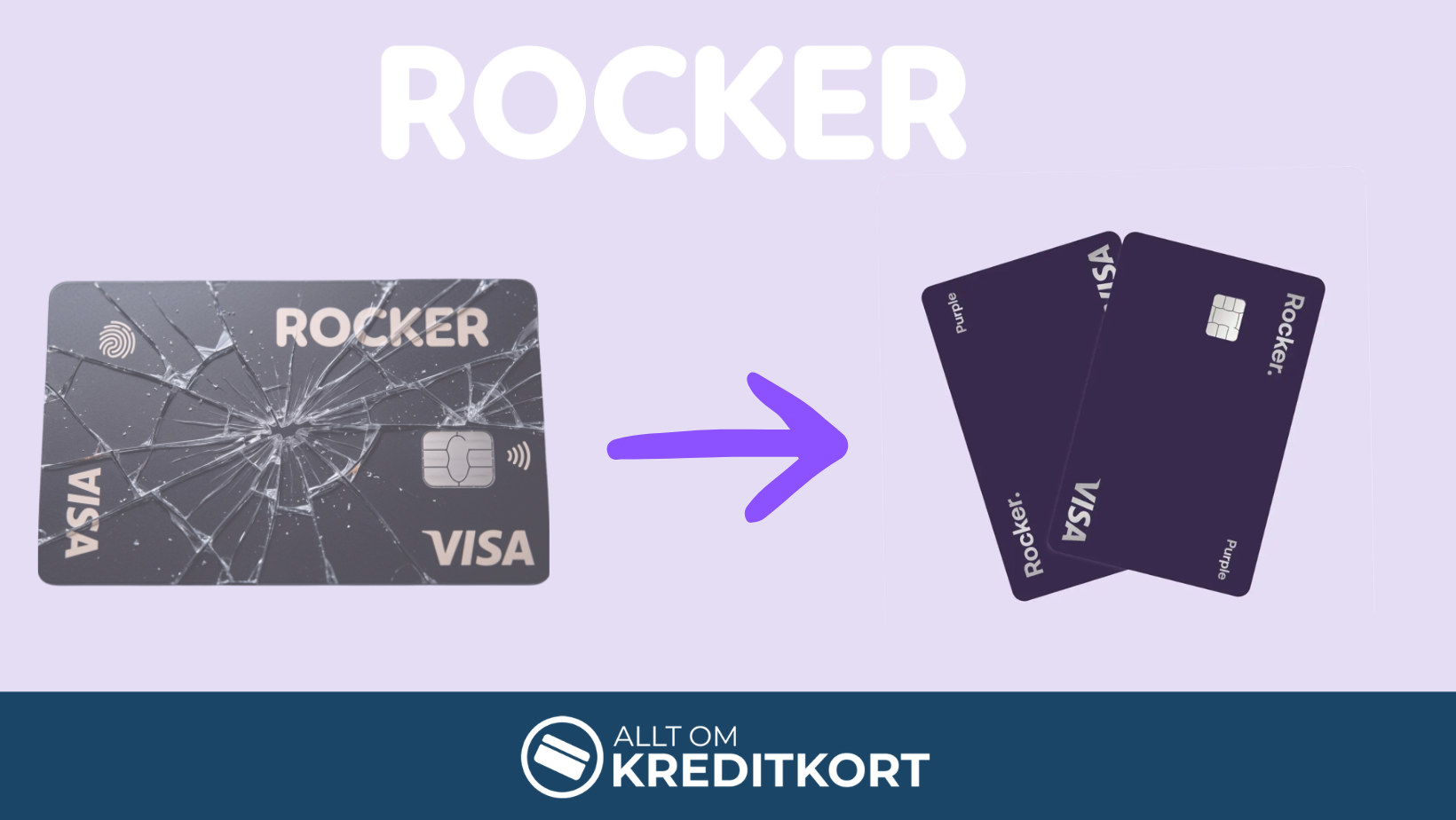 Rockerpaketen är på paus men nytt kreditkort kommer