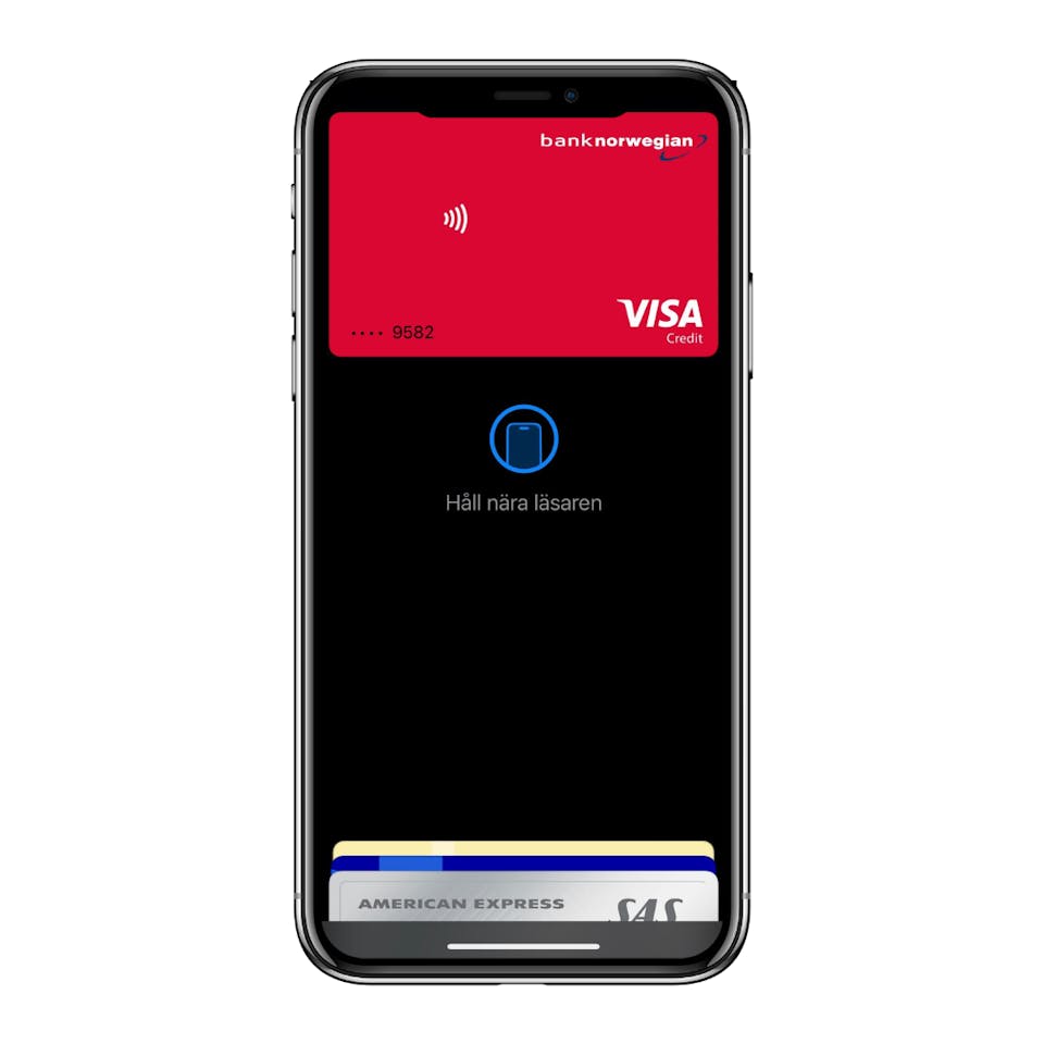 Kortbetalning med mobilen