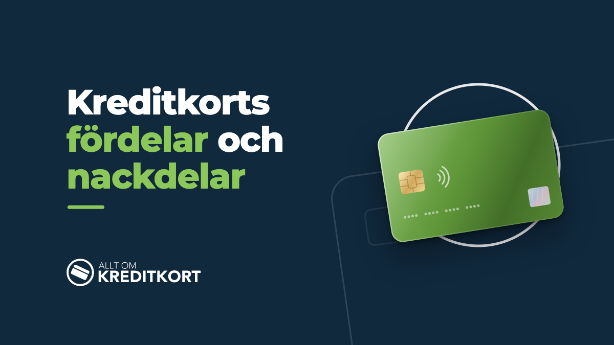 Fördelar och nackdelar med kreditkort 