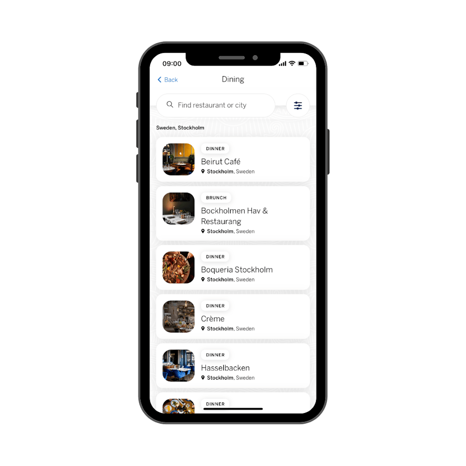 Restauranger Dining by Amex