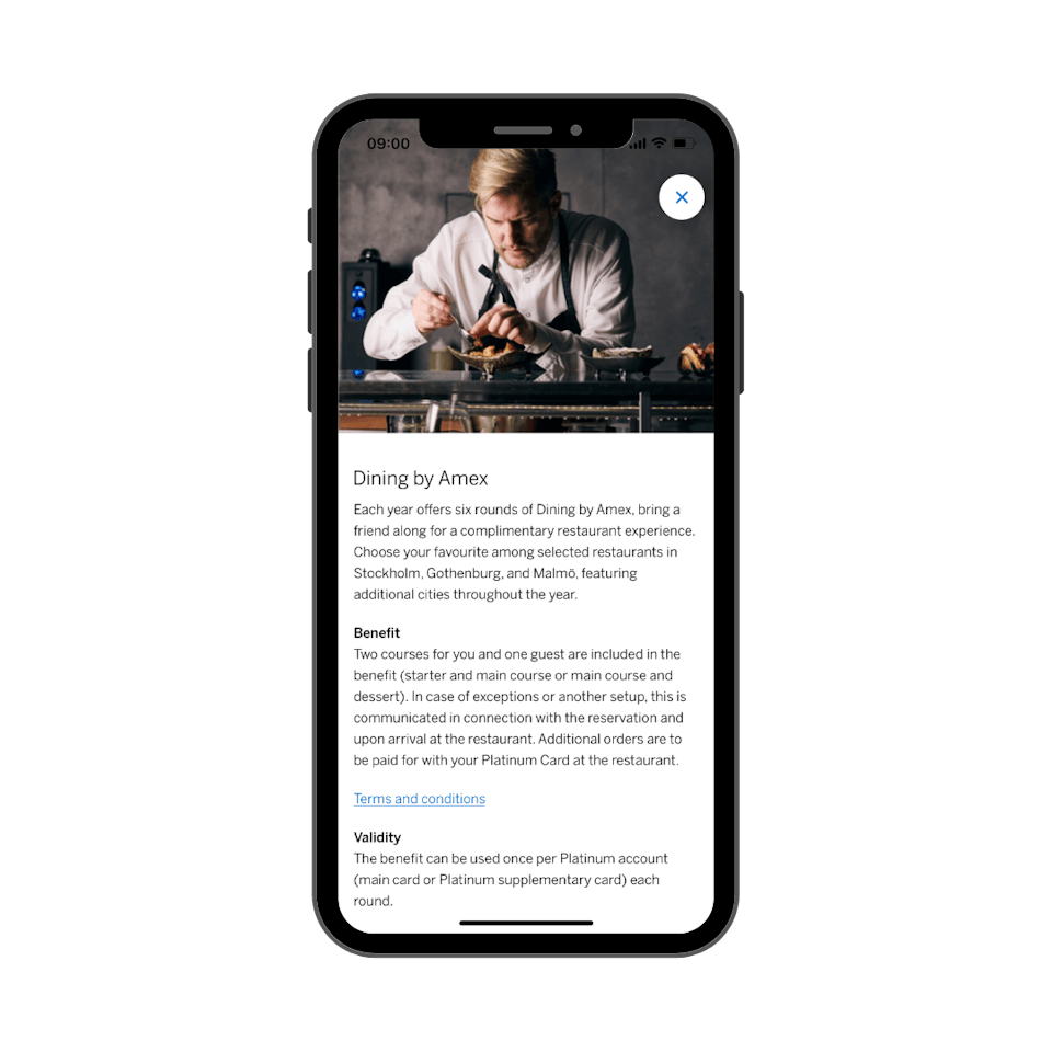 Dining by amex app
