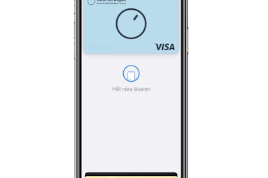 Kreditkort med Apple Pay