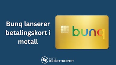 Bunq lanserer betalingskort i metall