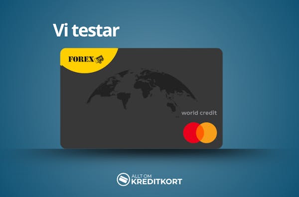 Vi testar FOREX kreditkort