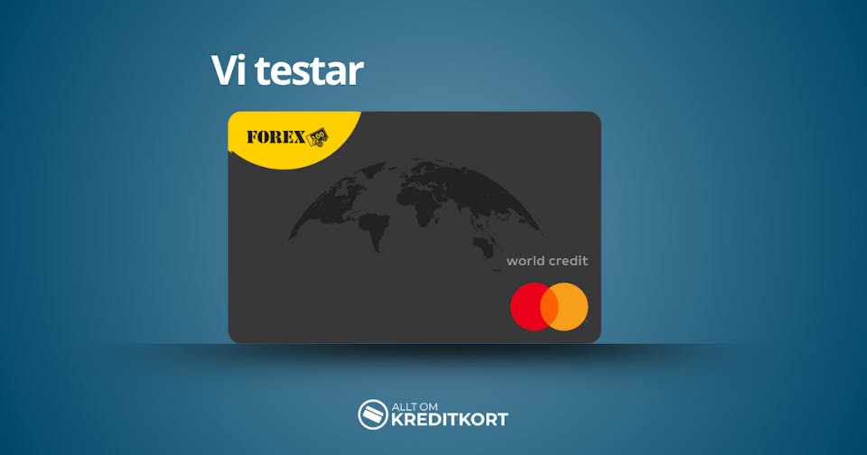 Vi testar Forex kreditkort