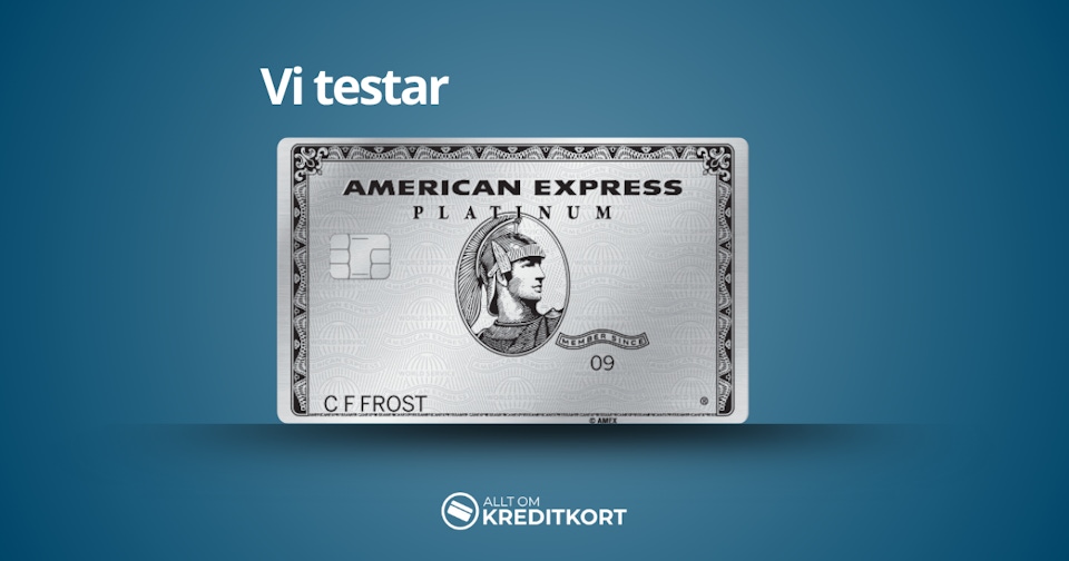 Vi testar American Express Platinum
