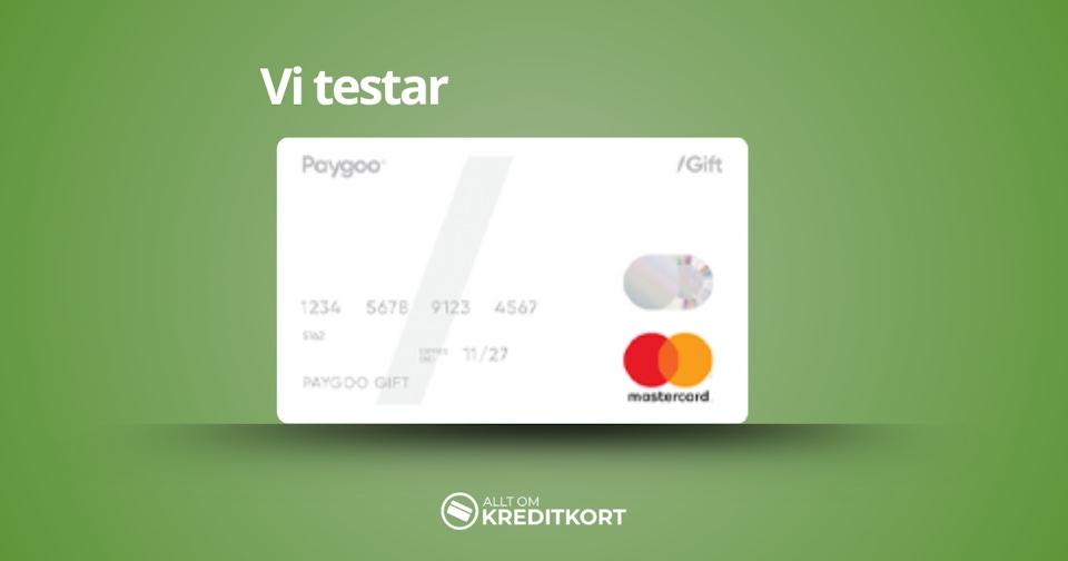Vi testar paygoo gift