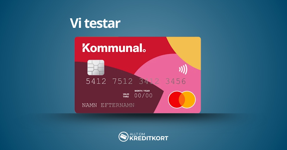 Vi testar Kommunal Mastercard