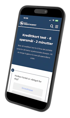 Kredittkort test