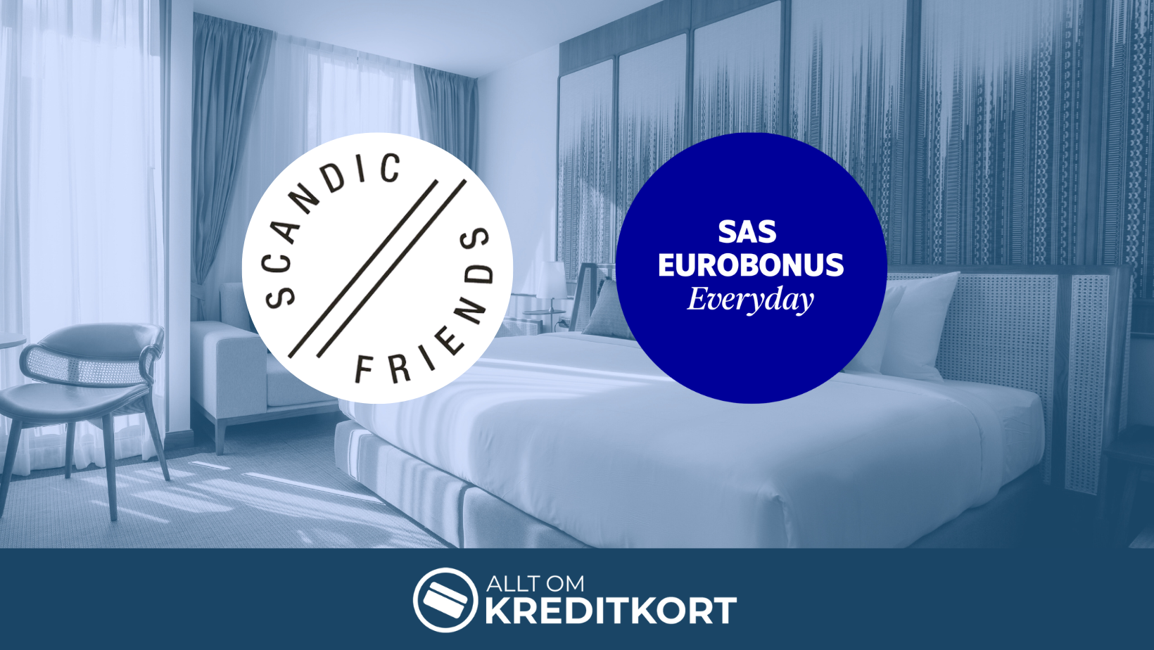 Scandics hotellrum kostar olika – via olika bonuspoäng