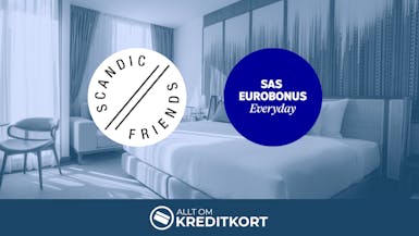 Scandics hotellrum kostar olika – via olika bonuspoäng