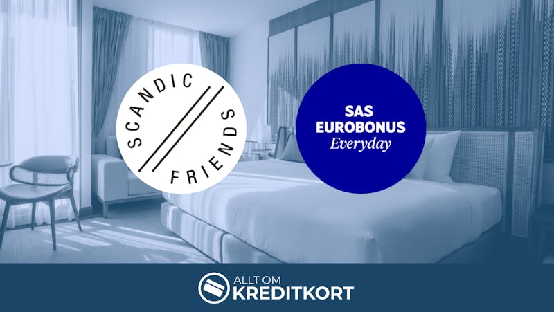 Scandics hotellrum kostar olika – via olika bonuspoäng