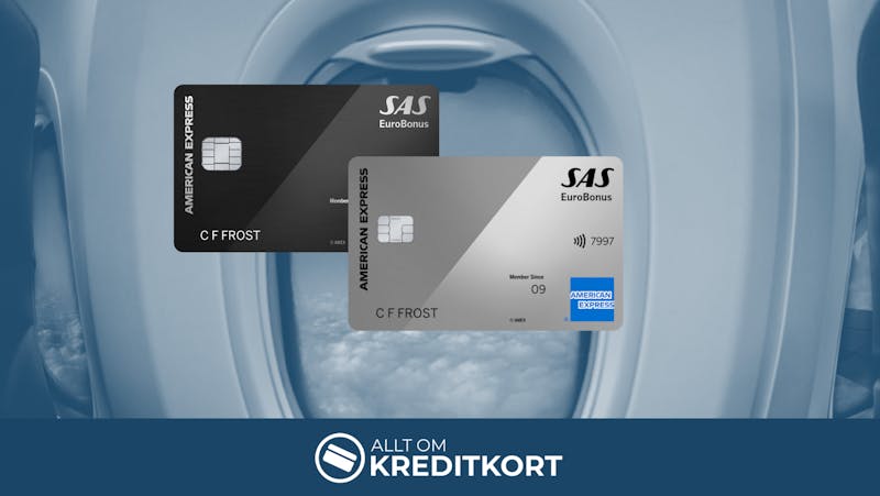 Idag höjs årsavgiften på SAS-Amex korten