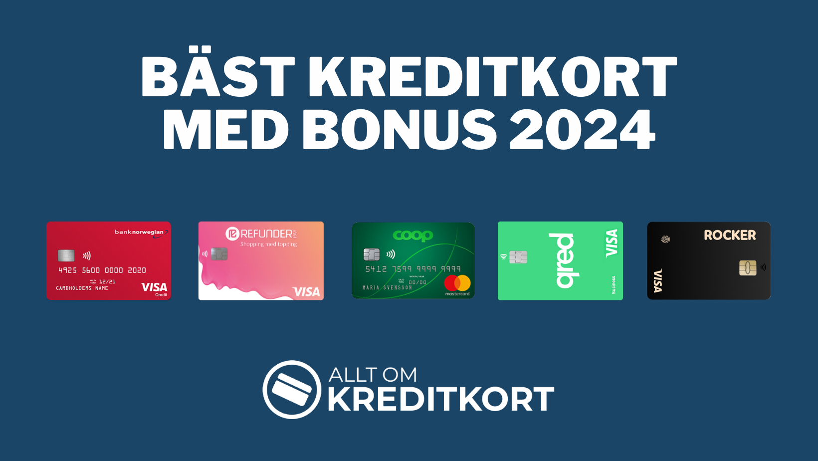 Bäst Kreditkort Med Bonus 2024