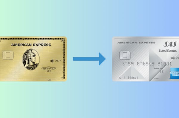 Överföra Amexpoäng till SAS Eurobonus