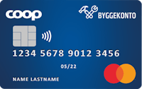 Coop Byggekonto Mastercard