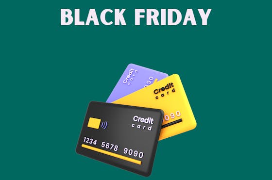 De bästa kreditkorten för att spara pengar på Black Friday 
