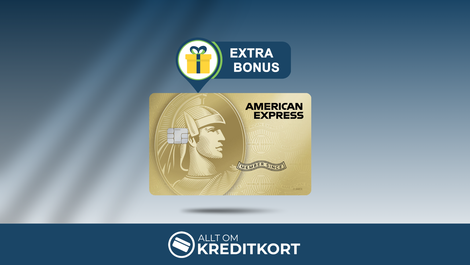 Dubbel välkomstbonus med Amex Gold Rewards Card