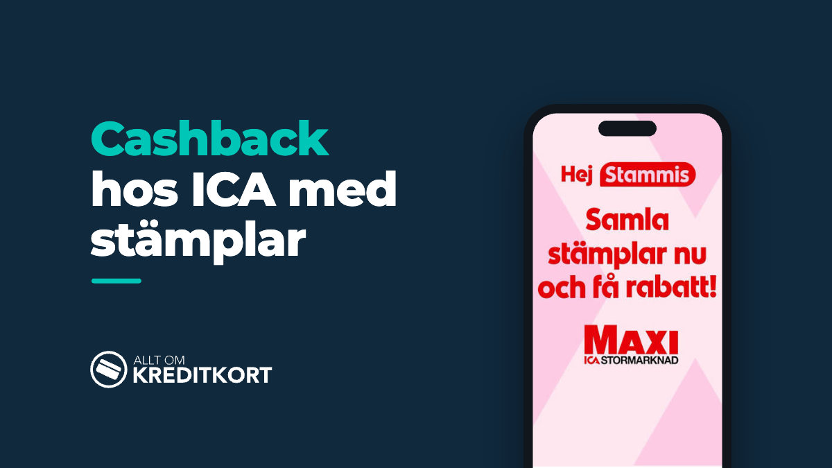 Samla stämplar hos ICA och få pengar tillbaka