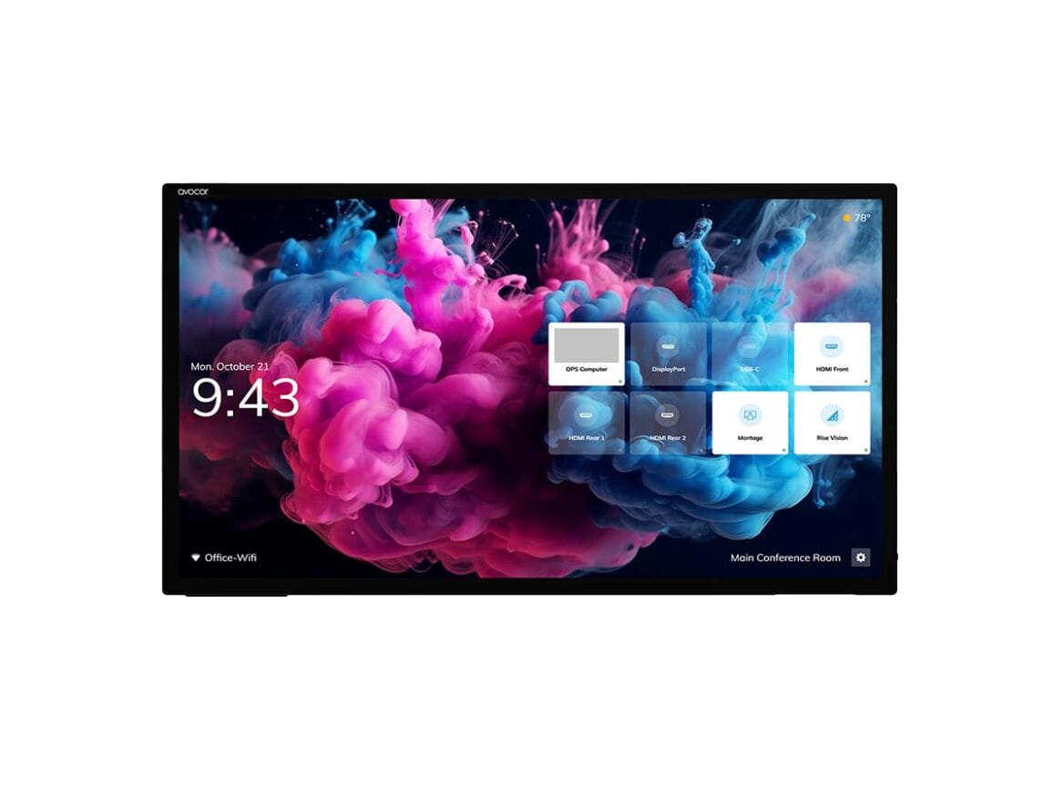 Avocor AVH-6520 | 65" 4K Pcap LED Interactive Display