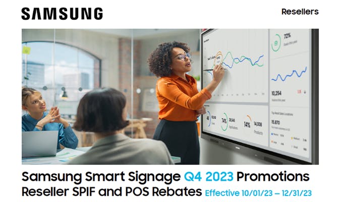 Samsung | Smart Signage Promos 