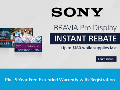 Sony - End User Instant Rebate on Bravia
