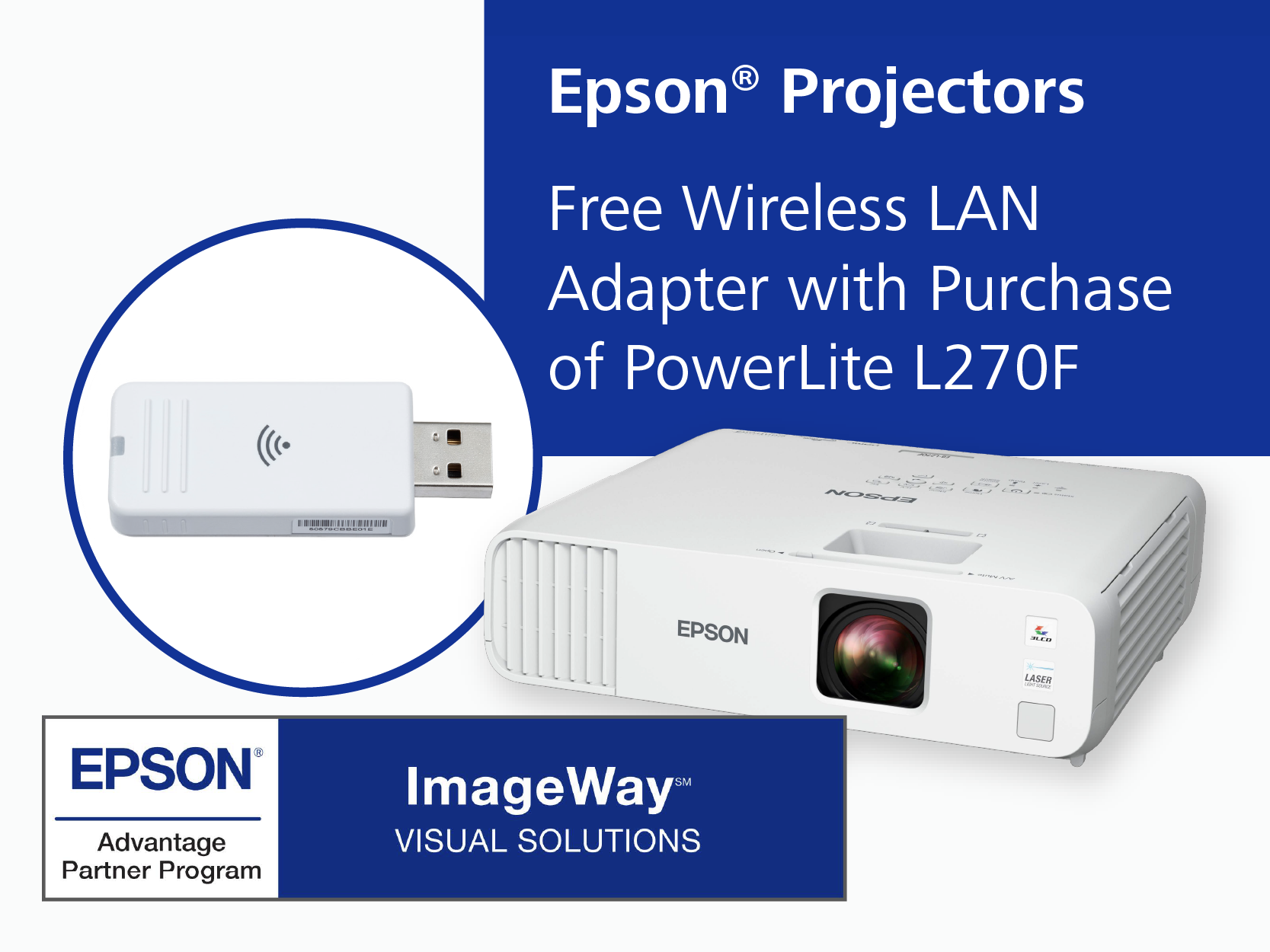 Epson Free Wireless LAN Adapter Promotion