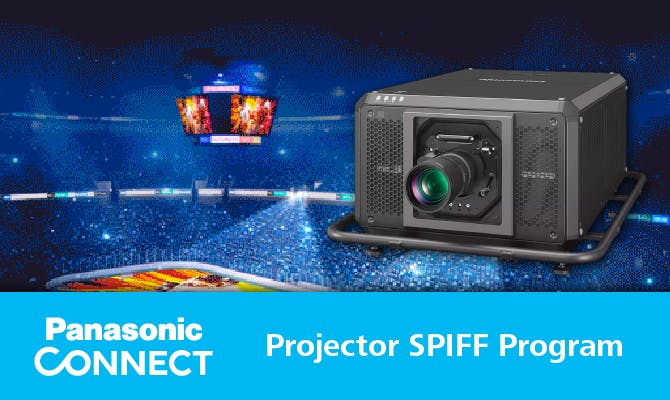 Panasonic | Projector SPIFF Program