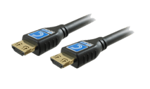 Comprehensive - HD18G-6PROBLK Pro AV/IT Certified 18Gb 4K High Speed HDMI Cable with ProGrip 6ft