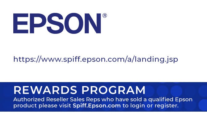 Epson | Authorized Reseller Rewards