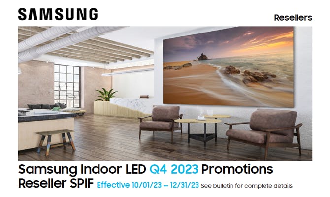 Samsung | Indoor LED Promos