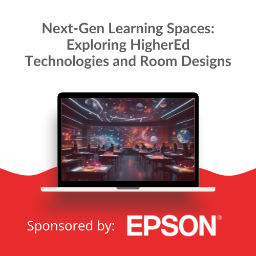 Next-Gen Learning Spaces: Exploring HigherEd Technologies and Room Designs