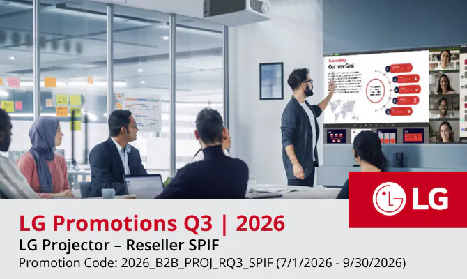 LG Projector Promotions | Q3 2026