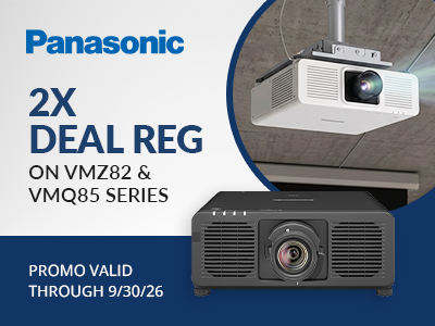 Panasonic Projectors 2X Deal Reg Promotion
