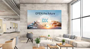 Panasonic DVLED Corporate Lobbies & Reception Application