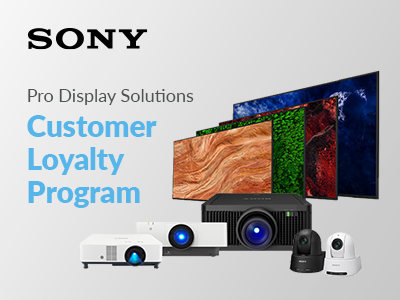 Sony Professional Display Solutions Loyalty Program