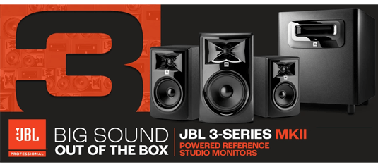 JBL's 3-Series MKII | exclusively at Exertis Almo