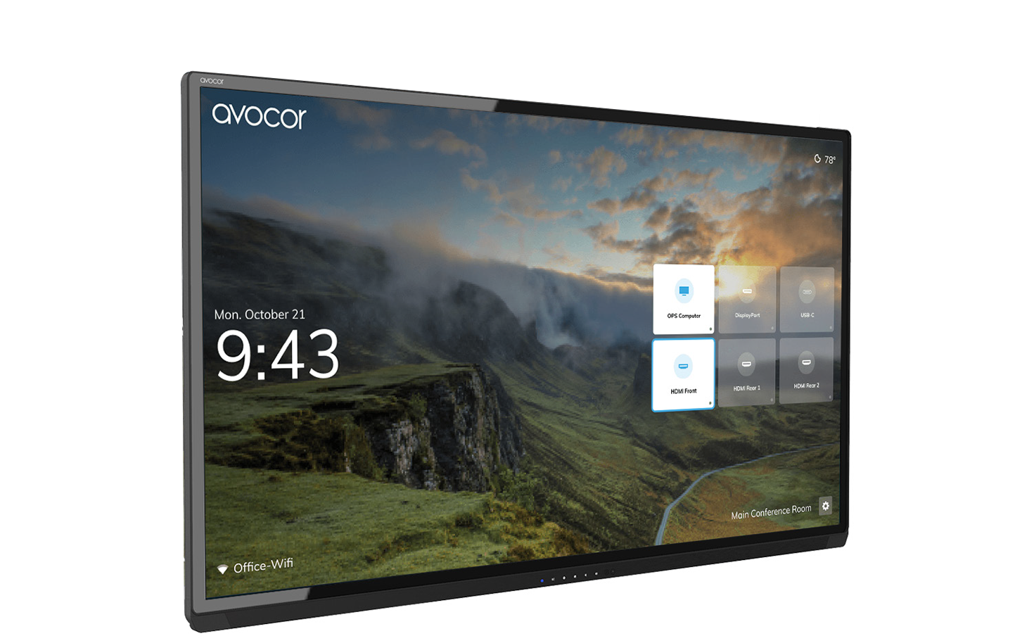 Avocor AVG-7560 | 75" LED Interactive Touch Display