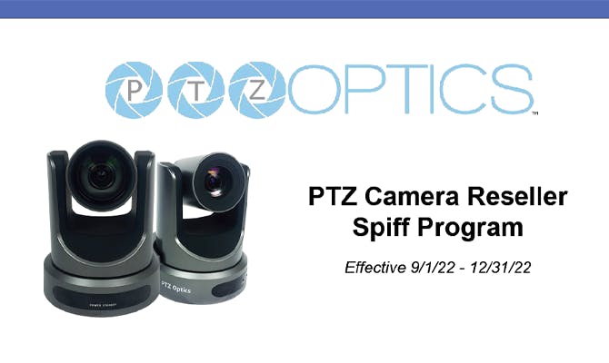 PTZOptics | PTZ Camera Spiffs