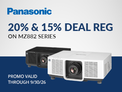 Panasonic Projectors Deal Reg Promotion