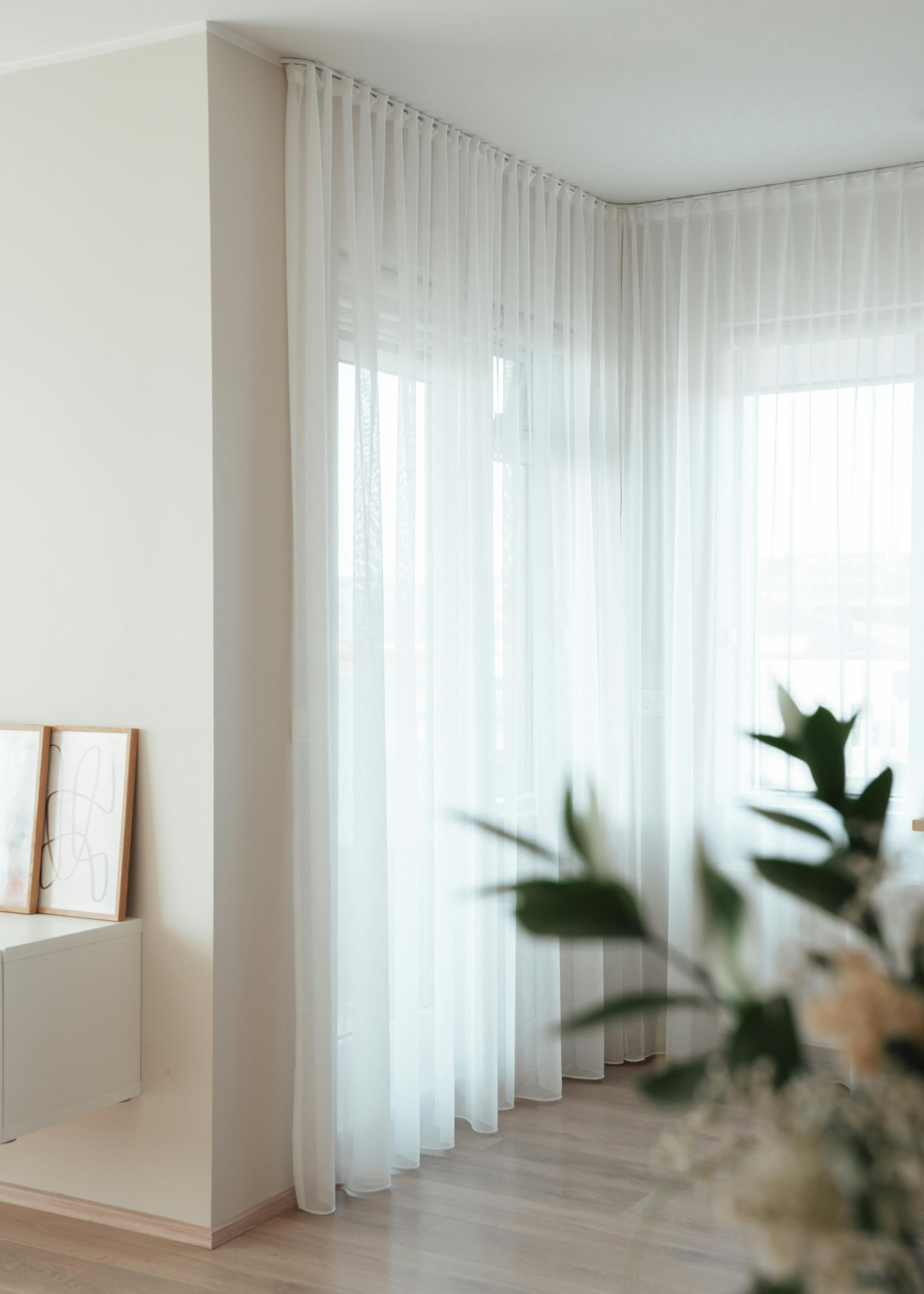 Þunn efni – Hvítt hörlíki