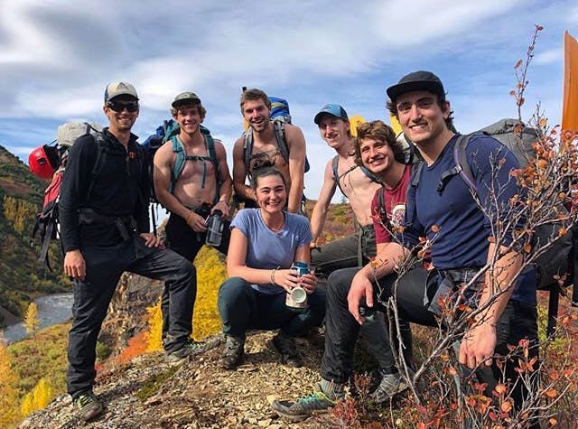 Luke brought a big group of his friends to the Jack River for their first packrafting adventure.