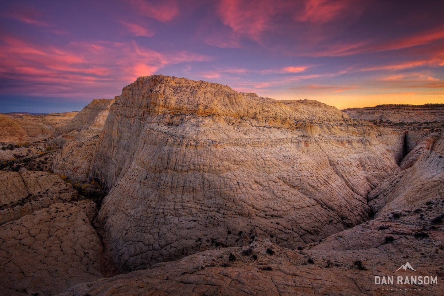 Sunset over Grand Staircase-Escalante National Monument.