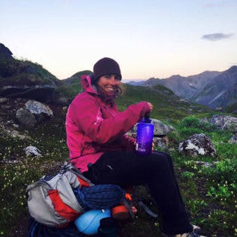 Monica Morin on Hatcher&apos;s Pass