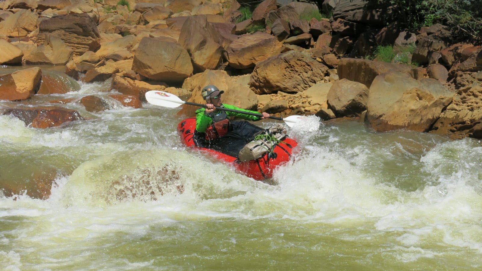 Get yourself a drysuit for any long-distance, cold-water, or cold-temp packrafting adventure! Photo by Kreston Johnson.