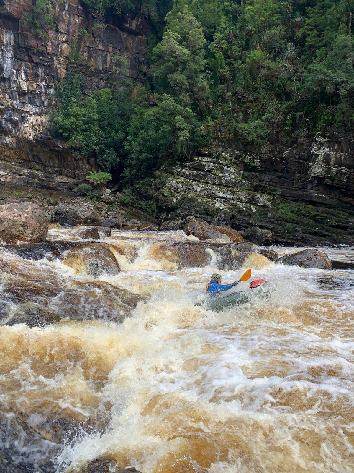 Packrafting Tasmania