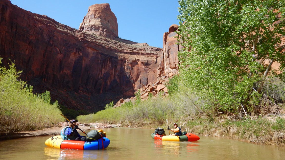 As the canyon opens up, the views are world class.