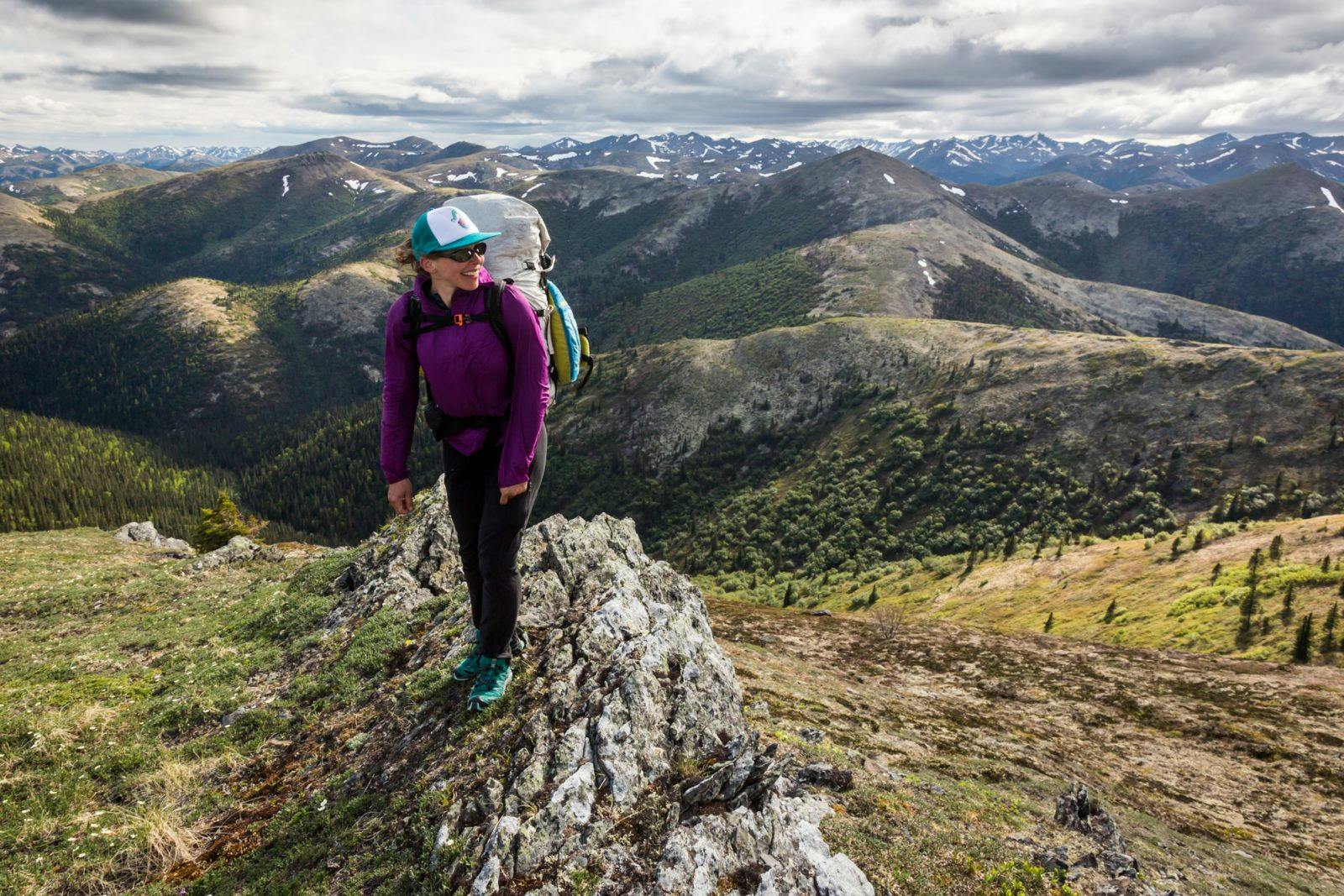 Sarah Miller Histand packraft training.