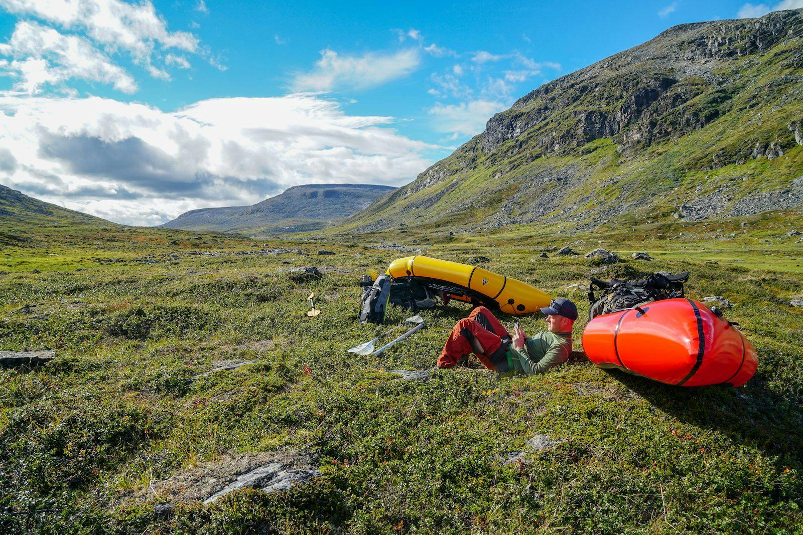 Exploring Norway&apos;s&#xA0;K&#xE4;sivarsi Wilderness by Packraft