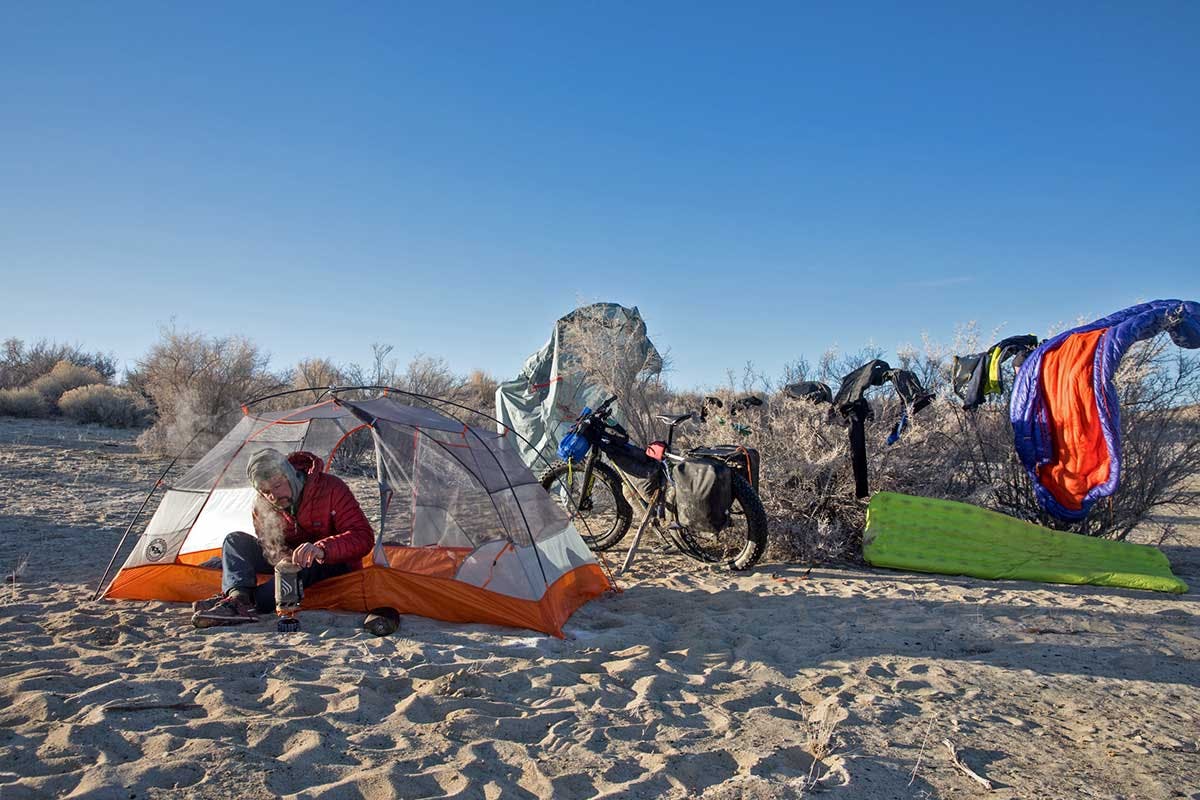 Big Agnes and Alpacka Bike Raft Campaign. Photo Andrew Burr